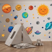 Autocolante de perete - Univers III.