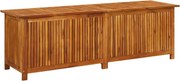 vidaXL Ladă de depozitare grădină, 175x50x58 cm, lemn masiv de acacia