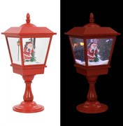 vidaXL Lampă cu moș Crăciun cu piedestal, LED, 64 cm