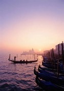 Fotografie Italy, Venice  gondolas at sunset, Grant Faint