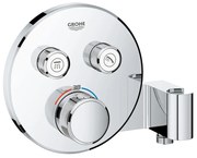Grohe Grohtherm SmartControl baterie cadă-duș ascuns cu termostat StarLight Chrome 29120000