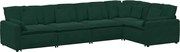 vidaXL Canapea modulară cu perne, verde închis, catifea