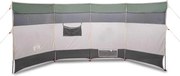 vidaXL Paravan de camping, verde, 366x152x152 cm, impermeabil