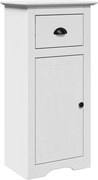 vidaXL Dulap de baie „BODO” Alb 44x30x90 cm