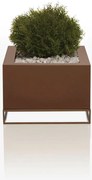Ghiveci plante / Jardiniera de flori design decorativ modern pentru amenajari interioare si exterioare, VELA LAND PLANTER 54037R Vondom