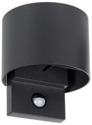 Kanlux 28995 - Aplica de perete LED REKA pentru exterior, cu senzor, LED/7W/230V, IP54, antracit