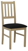 Scaun sufragerie Dalam IV (Stejar sonoma + Negru) . 1103397