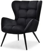 Fotoliu Kikino (negru). Promo -25%. 1110122