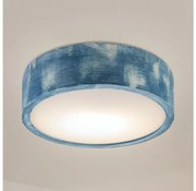Brilagi - Plafonieră PINO 1xE27/15W/230V pin/albastru Ø 27,5 cm