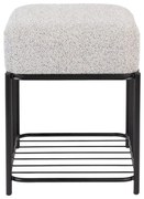 Taburet gri deschis Milou – White Label