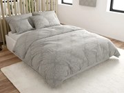 Lenjerie de pat din bumbac AZORIENT gri Dimensiune lenjerie de pat: 70 x 90 cm | 140 x 200 cm