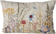 Perna decorativa BLOMSTER, model floral, 100% bumbac