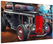 Tablou cu mașina veteran (90x60 cm)