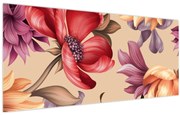 Tablou - Flori de epocă (120x50 cm)