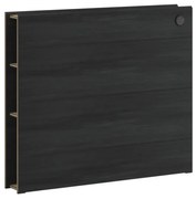 Tablie cu rafturi, pentru patul 120x200 cm, Colectia Black