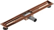 Mexen Flat corp pentru scurgere liniară 80 cm, aur roz - 1615080