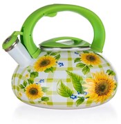 Ceainic cu fluier Banquet Sunflower, 3 l