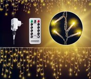 Monzana Șir luminos de Crăciun CECIL, 5m, alb cald