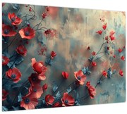 Tablou pe sticlă - Maculii lupului (70x50 cm)