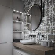 NIMCO ZPC 31000RVX-90 - Oglindă LED pentru baie, iluminare 3000-6500K, 60 cm, IP44