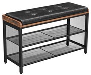 Pantofar DAVOR maro/negru