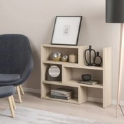 Biblioteca extensibila, 72.5-125x83 cm, Kari, ADRK Furniture (Culoare: Sonoma / Sonoma)