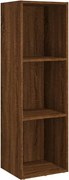 vidaXL Bibliotecă/dulap TV, stejar maro, 36x30x114 cm, lemn prelucrat