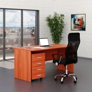 Set mobilier birou SimpleOffice 1, 160 cm, cires