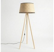 Brilagi - Lampadar LED CERIA, 1xE27/60W/230V, Ø 50 cm, bej