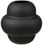 Vază neagră din sticlă (înălțime 20 cm) Vera – House Nordic