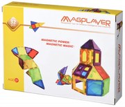 SET DE CONSTRUCTIE MAGNETIC - 32 PIESE - MAGPLAYER (MPL-32)