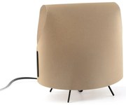 Lampa de masa decorativa LUANG XS negru/camel