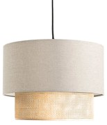 Lustra Opalyn Crem-Natur 30x20 cm