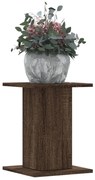 vidaXL Suporturi plante 2 buc. stejar maro 30x30x40 cm lemn prelucrat