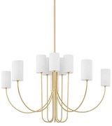 Candelabru 10 brate LUX contemporan Harlem