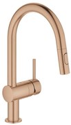 GROHE 32321DL2 - Baterie pentru chiuvetă, varianta A, finisaj bronz
