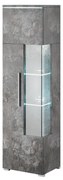 Vitrină Indiko Typ 05 (S) (schiefer) (cu iluminat). 1108209