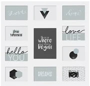 Ansamblu rame foto White Joint, MDF, 55 x 53 cm
