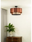 Lustră aplicată COPPER Duolla SHINY 1xE27/15W/230V d. 45 cm cupru