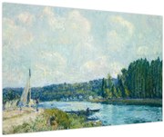 Tablou - Alfred Sisley, The Banks of the Oise, reproducere (90x60 cm)