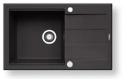 Chiuvetă de bucătărie Pyramis 70167101 SPARTA PLUS LUX 78x48 cm granit/negru