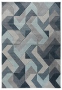 Covor Flair Rugs Aurora, 200 x 290 cm, albastru - gri