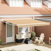 vidaXL Cortina Retractabilă Multicolour 400 × 300 cm Poliester