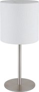 Globo 21440W - Lampă de masă BENSON 1xE27/40W/230V albă
