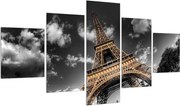 Tablou cu turnul Eiffel (125x70 cm), în 40 de alte dimensiuni noi