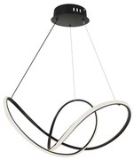 Lustră LED dimabilă pe cablu LED/50W/230V 3000K negru