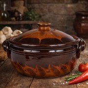 Oala Ceramica Glazurata Pentru Sarmale sau Friptura