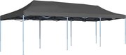 vidaXL Cort de petrecere pliabil, antracit, 3 x 9 m