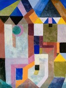 Reproducere Colourful Architecture, Paul Klee