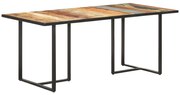 vidaXL Masă de bucătărie, 180 cm, lemn masiv reciclat